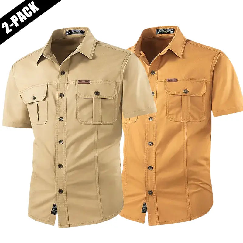 Khaki + Turmeric Yellow