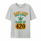 Alumni Pride: The "Mary Jane High School" Class of 420 Graphic Tee