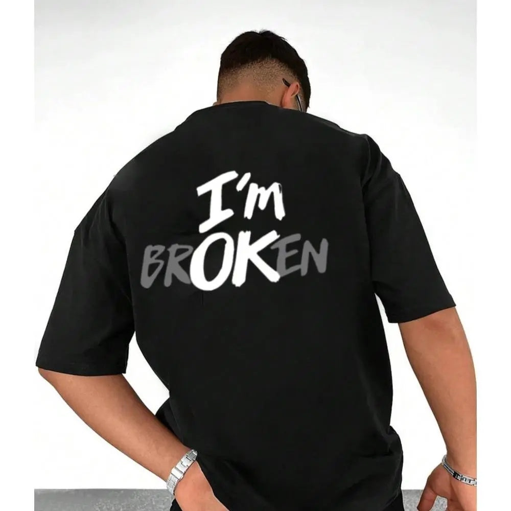 The Hidden Truth: 'I'M BROKEN / I'M OK' Emotional Resilience Graphic Tee