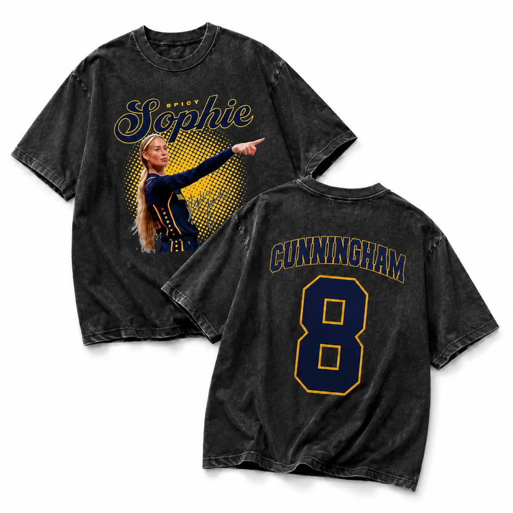 Women's Basketball Inspired Double-Sided Graphic Tee for Game Day Streetwear Fans