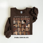 What We Learn From Black History Sweatshirt – Black History Month Crewneck