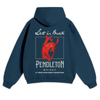 Western Rodeo Graphic Hoodie for Cowboy Streetwear and Casual Outdoor Outfits