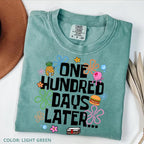One Hundred Days Later 100 Days of School Shirt, 100th Day Celebration Graphic Tee