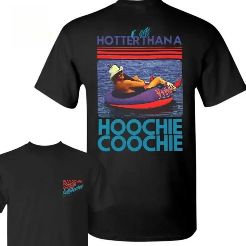 Way Down Yonder: Vintage 'Hotter Than A Hoochie Coochie' Country Tee