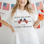 Patriotic Passion: The "Mad as Hell" 1776 Anniversary Tee