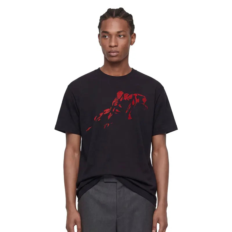 Vintage Spider Graphic Oversized Tee for Retro Streetwear Fans and Casual Style