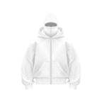 Men’s Balaclava Zip Hoodie for Winter Sports Streetwear and Cold Weather Training