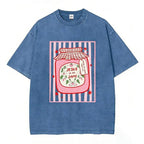 Sweet Faith: The "Jesus Is My Jam" Strawberry Jar Washed Graphic Tee