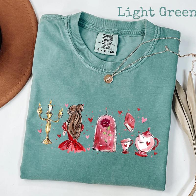 Fairy Tale Valentine Graphic Tee,  Girly Aesthetic Girls Trip Tee