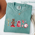 Fairy Tale Valentine Graphic Tee,  Girly Aesthetic Girls Trip Tee