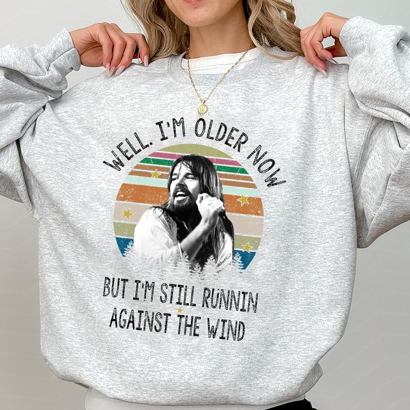 Seger Well I'm Older Now I'm Still Running Vintage Quotes Shirt, Bob Seger Shirt