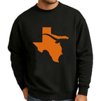 Texas State Map Graphic Tee for Lone Star Fans and Casual Streetwear