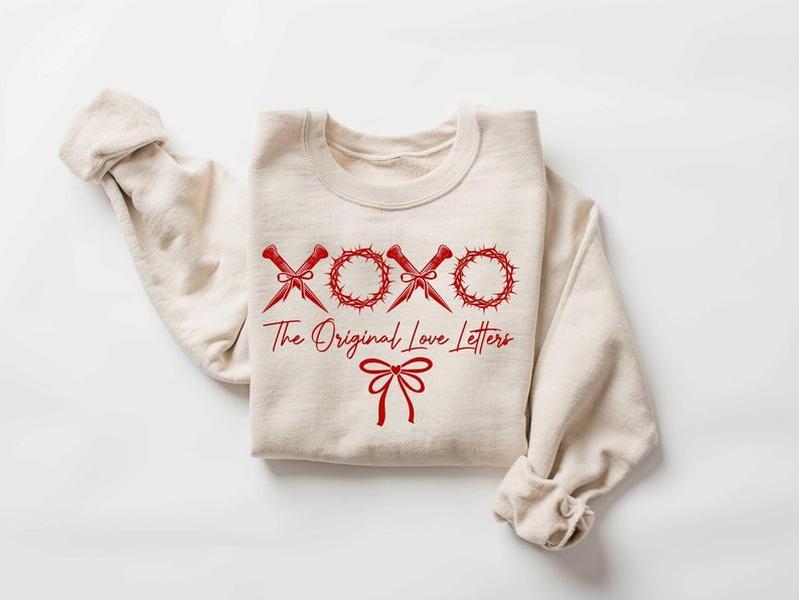 XOXO The Original Love Letters Sweatshirt, Bible Verse SweatShirt, , XOXO Sweater