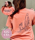 Hanging by a Thread: Matthew 9 "Hem of His Garment" Comfort Colors Tee
