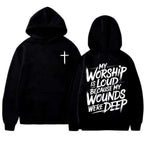 The "Loud Praise" Testimony: Deep Wounds Vintage Christian Graphic Shirt
