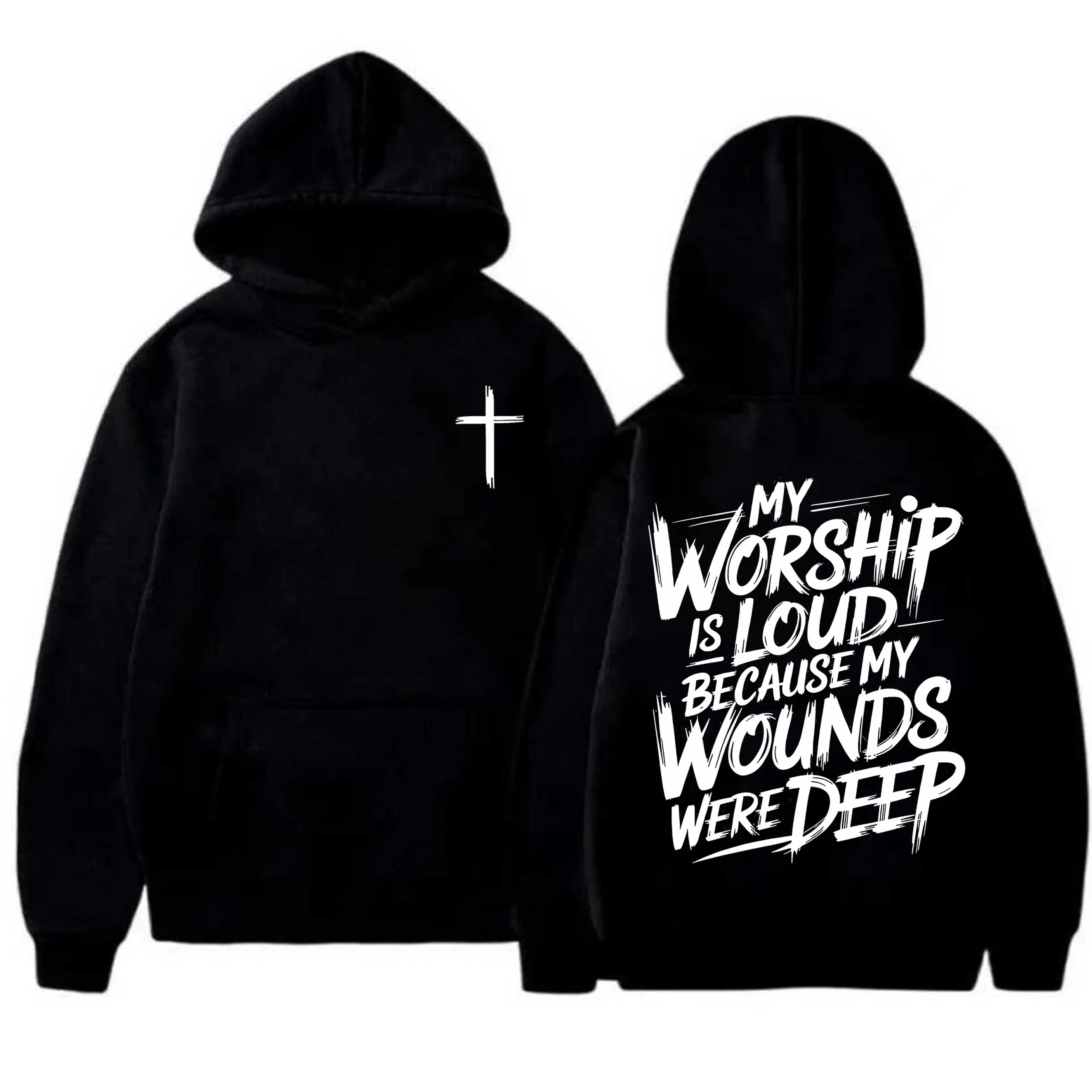 The "Loud Praise" Testimony: Deep Wounds Vintage Christian Graphic Shirt