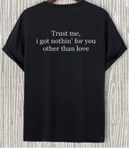 Lil Pe*p Trust Me I Got Nothing For You   Hoodie – Classic Rap Graphic Streetwear Apparel