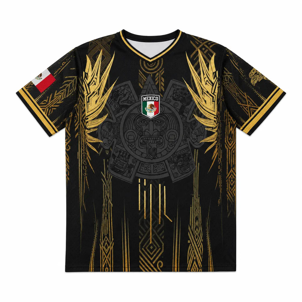 Aztec Heritage Mexico Soccer Jersey for Fans, Game Day & World Cup