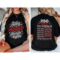 Stars and Stripes and Human Rights Social Justice Patriotic Graphic T-Shirt