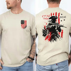 1776–2026 Patriotic Revolutionary Soldier Graphic T-Shirt for America's 250th Anniversary