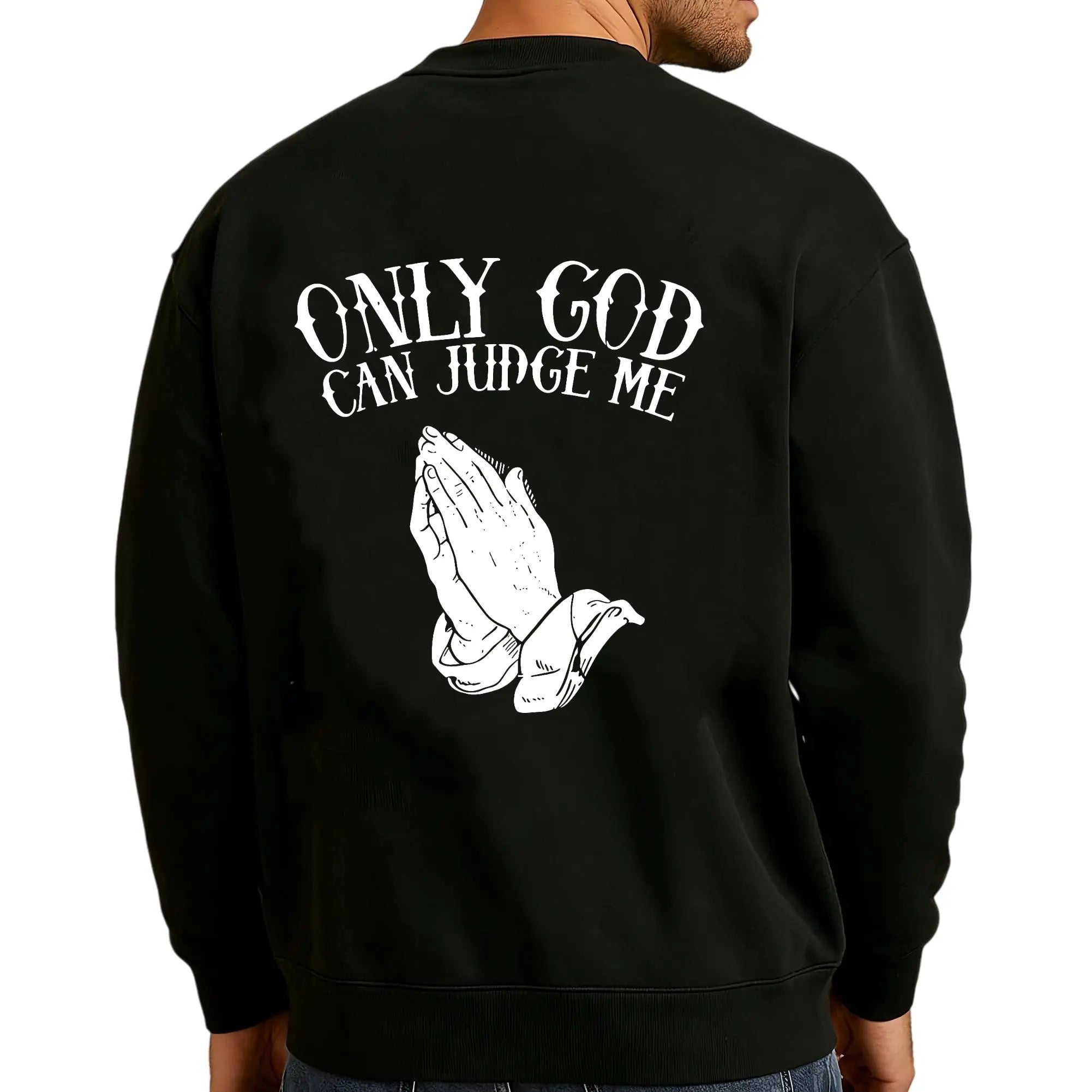 Unapologetic Faith: The "Only God Can Judge Me" Oversized Urban Tee