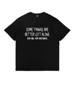 Premium Heavyweight Long Sleeve Sweatshirt with Witty Introverted Humor Print