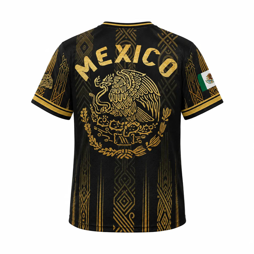 Aztec Heritage Mexico Soccer Jersey for Fans, Game Day & World Cup