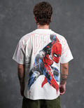 Urban Web Hero Graphic Boxy T-Shirt for Streetwear Fans