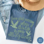 Heavenly Hope: "I'll Fly Away" Gospel Hymn Comfort Colors Tee
