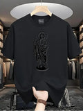 Saint Jude Tadeo Graphic Tee for Christian Faith and Everyday Casual Outfits