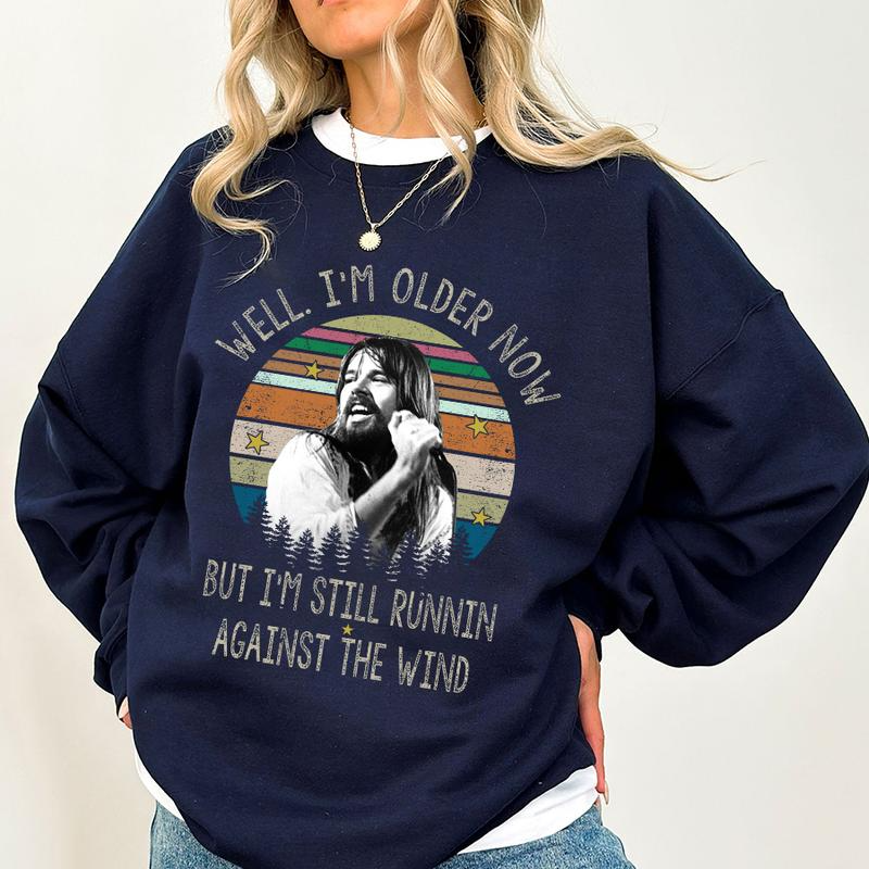 Seger Well I'm Older Now I'm Still Running Vintage Quotes Shirt, Bob Seger Shirt