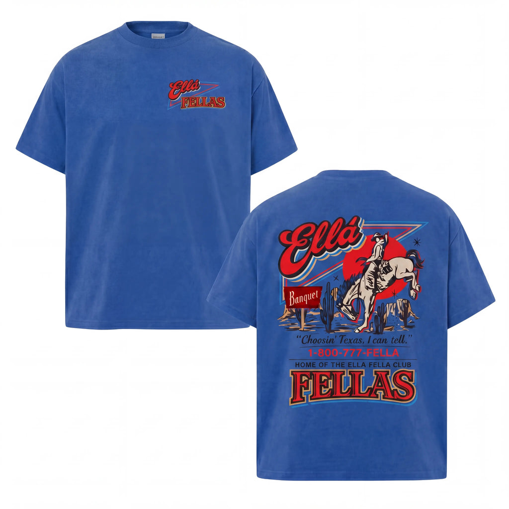 Desert Dust: Ella Fellas "Choosin' Texas" Vintage Sand Graphic Tee