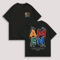 Move With God: "AMEN" Acronym Heavyweight Vintage Streetwear Graphic Tee