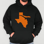 Texas State Map Graphic Tee for Lone Star Fans and Casual Streetwear