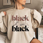 "Black Excellence" Heritage Sweatshirt - Black History Month Edition
