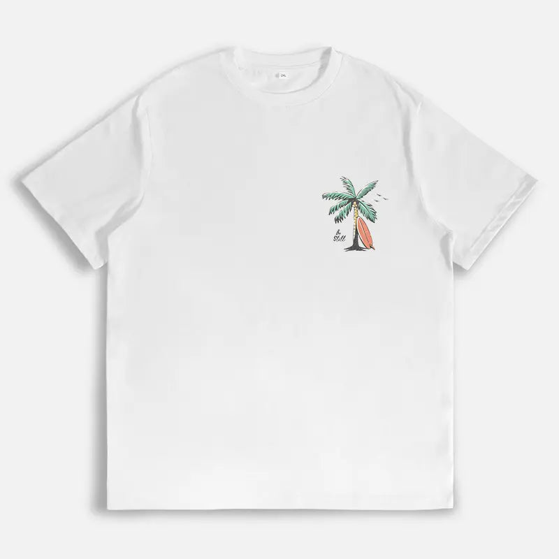 "Even The Wind And Waves Obey Him" Beachy Christian Graphic Tee - Mark 4:41 Retro Surf Style Bible Verse Shirt