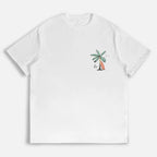 "Even The Wind And Waves Obey Him" Beachy Christian Graphic Tee - Mark 4:41 Retro Surf Style Bible Verse Shirt