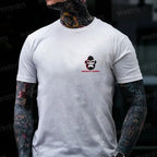 Peak Sarcasm: Monkeysober "Nobody Gives A Shit" Skeleton Tee