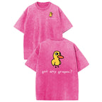 Funny Duck Graphic T-Shirt with Vintage Streetwear Style and Casual Everyday Comfort