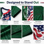 Mexico USA Dual Heritage Soccer Jersey for Game Day Fans