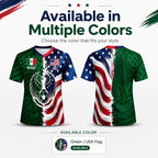 Mexico USA Dual Heritage Soccer Jersey for Game Day Fans