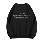 Lil Pe*p Trust Me I Got Nothing For You   Hoodie – Classic Rap Graphic Streetwear Apparel