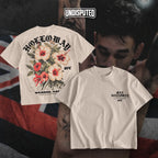 UNDISPUTED Max Holloway "Blessed" Hawaii Hibiscus UFC Heavy Cotton Tee - Premium BMF Fan Apparel