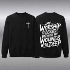 The "Loud Praise" Testimony: Deep Wounds Vintage Christian Graphic Shirt