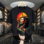 [Free Shipping] Soulful Rasta Vibes: Legendary Reggae Music Artistic Graphic Tee