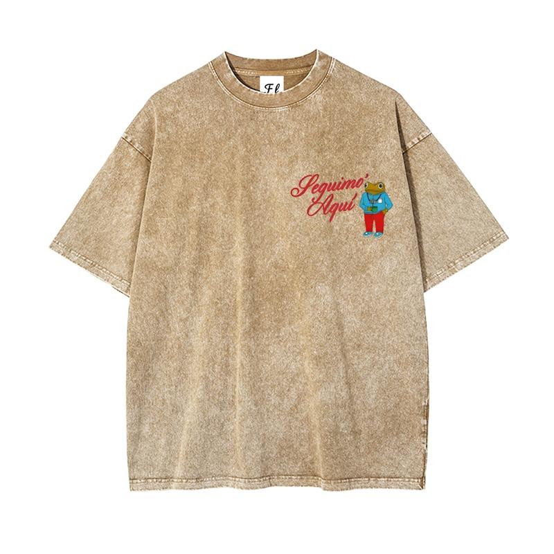 Sapo Concho "Seguimo Aqui" T-Shirt - Vintage Urban Latin Streetwear