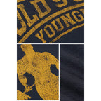 Vintage Gym Inspired Oversized Graphic T-Shirt for Strength Training Streetwear Style