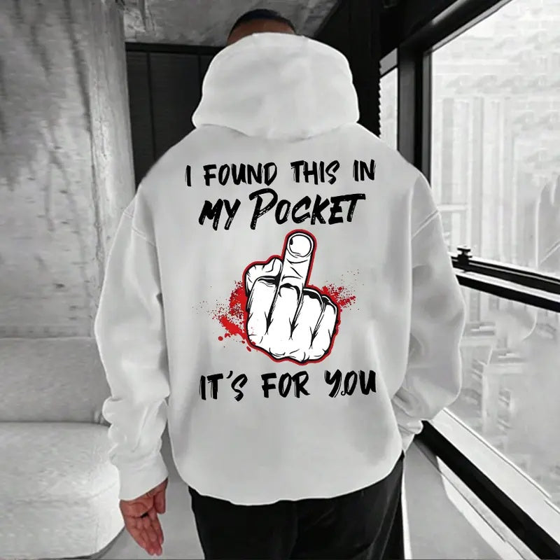 Zero Filter Energy: The "Found This In My Pocket" Middle Finger Tee