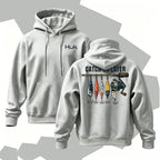 Vintage Fishing Graphic Hoodie for Outdoor Anglers and Casual Streetwear Outfits