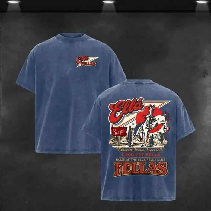 Lonestar Legend: Ella Fellas "Choosin' Texas" Vintage Washed Tee